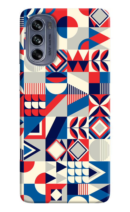 Colorful Pattern Moto G62 5G Hard Case Back Cover by Casekaro