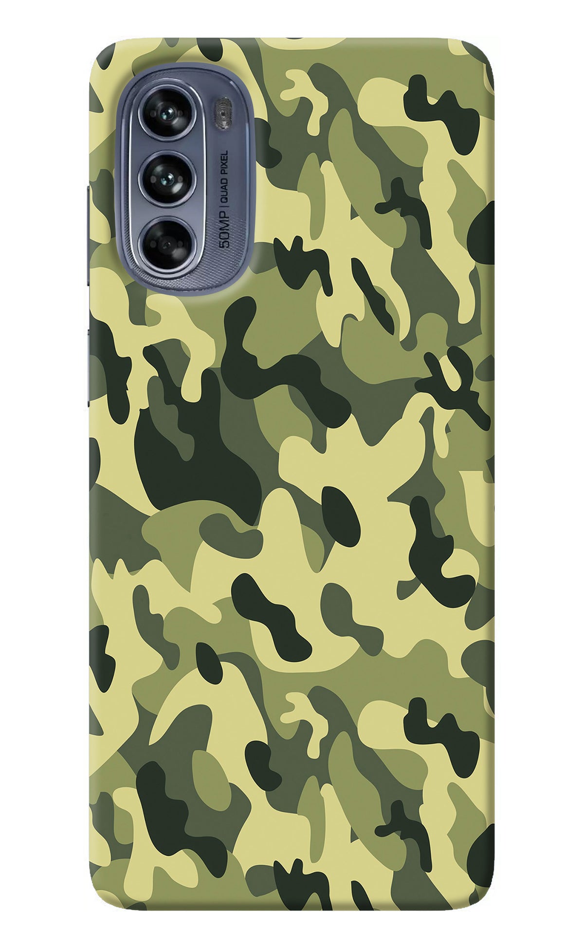 Camouflage Moto G62 5G Back Cover