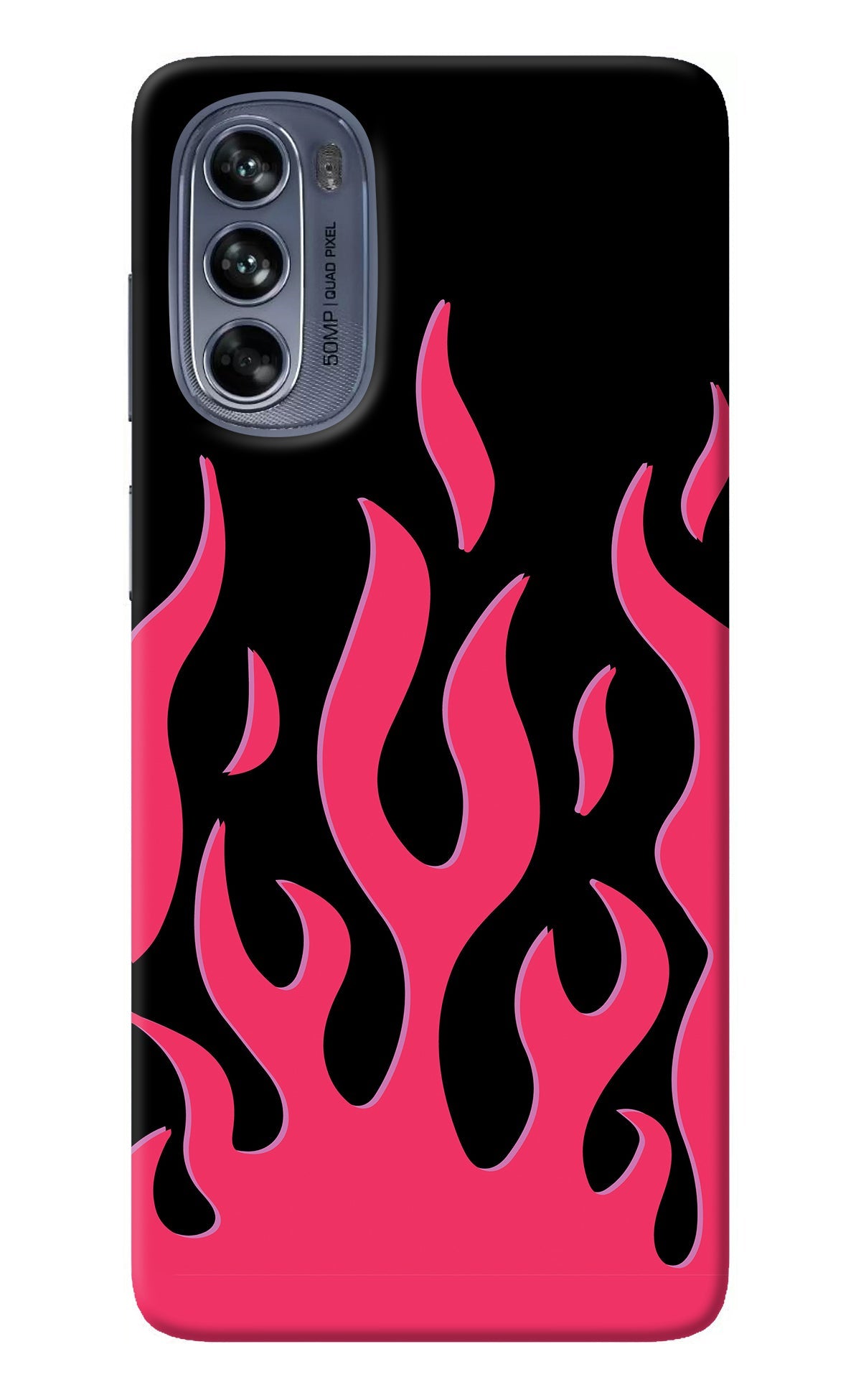 Fire Flames Moto G62 5G Back Cover