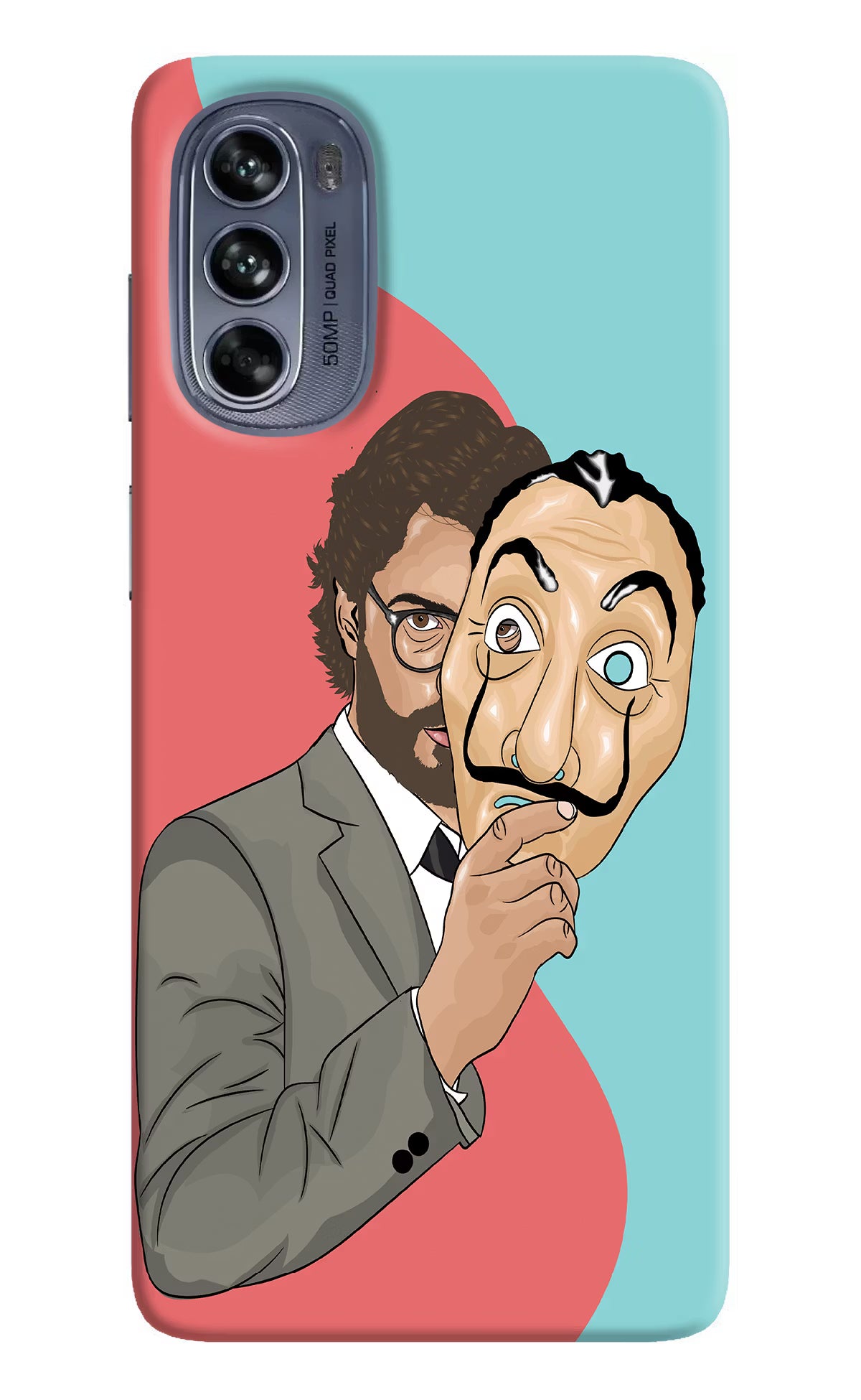 Professor Moto G62 5G Hard Case Back Cover by Casekaro