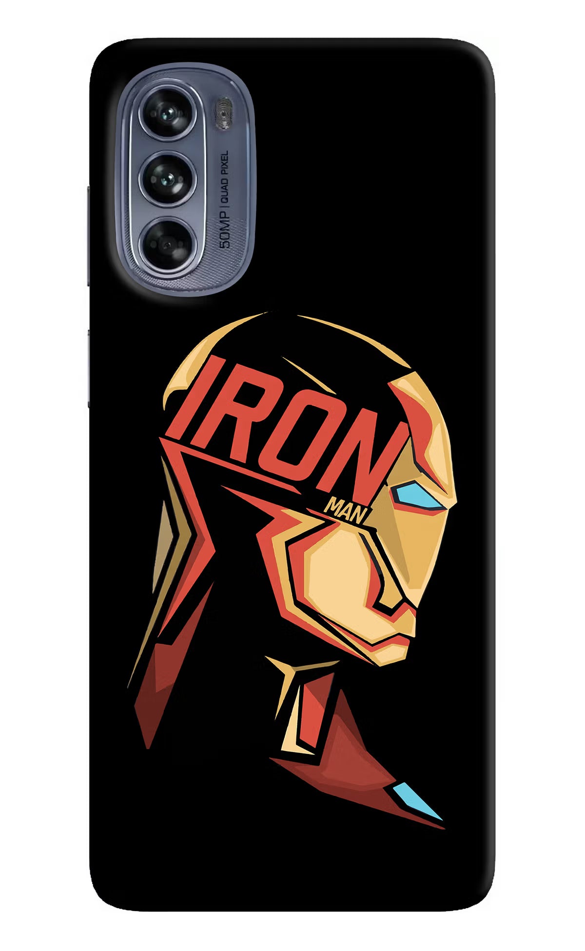 IronMan Moto G62 5G Hard Case Back Cover by Casekaro