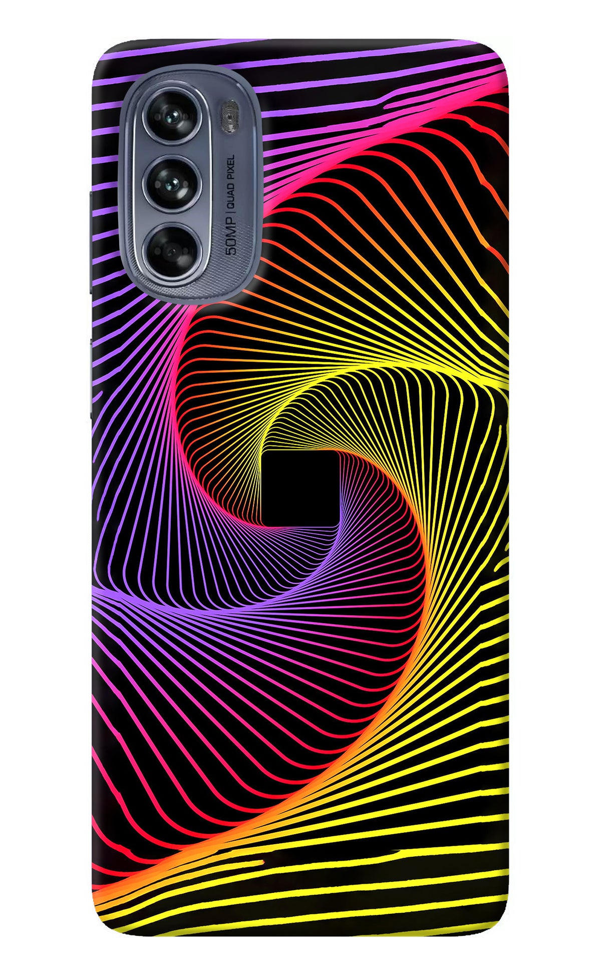 Colorful Strings Moto G62 5G Back Cover