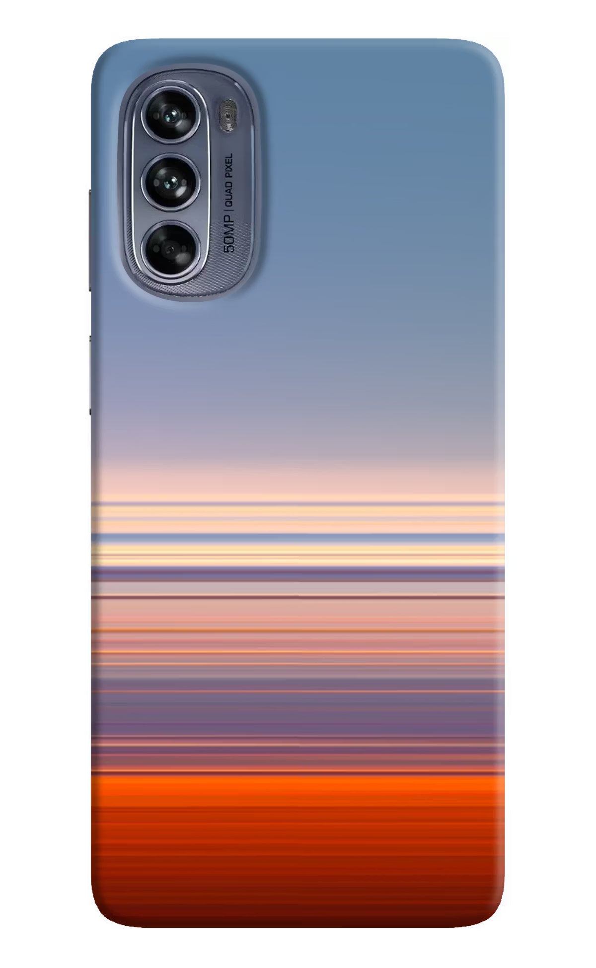 Morning Colors Moto G62 5G Hard Case Back Cover by Casekaro