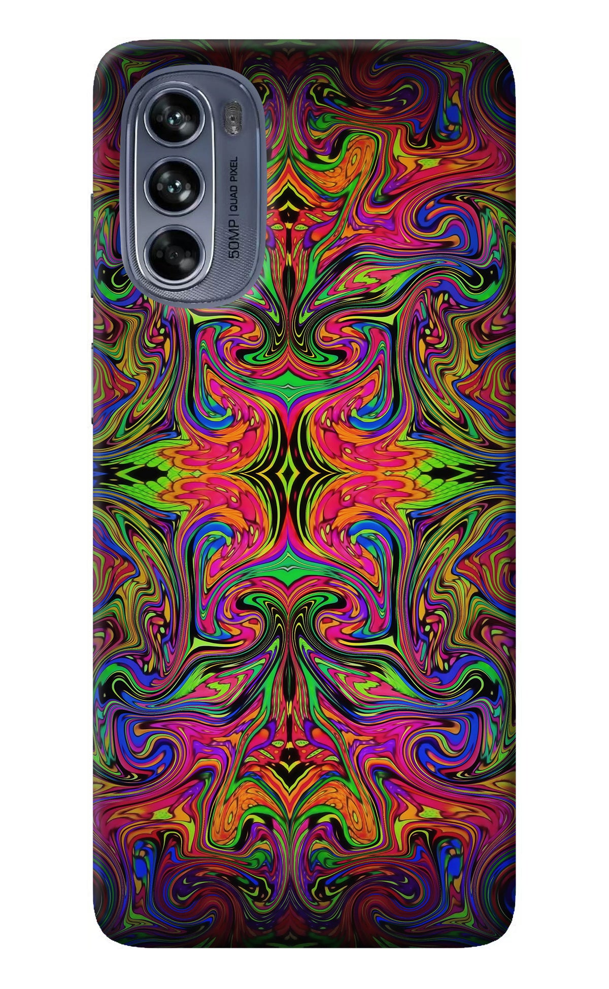 Psychedelic Art Moto G62 5G Back Cover