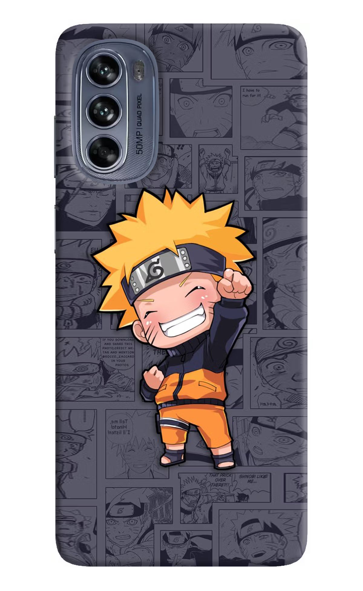 Chota Naruto Moto G62 5G Hard Case Back Cover by Casekaro