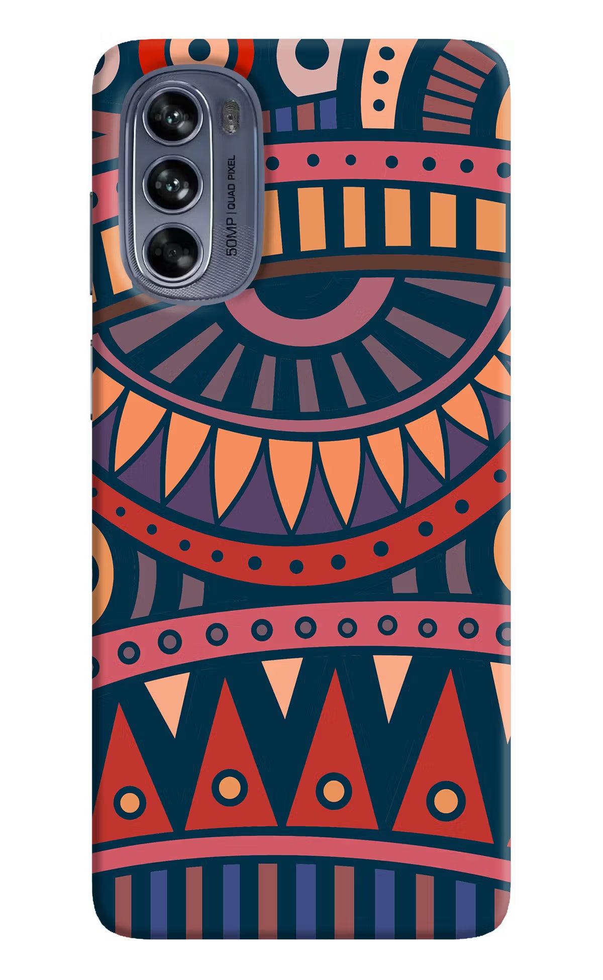 African Culture Design Moto G62 5G Hard Case Back Cover by Casekaro