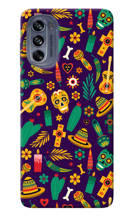 Mexican Artwork Moto G62 5G Back Cover