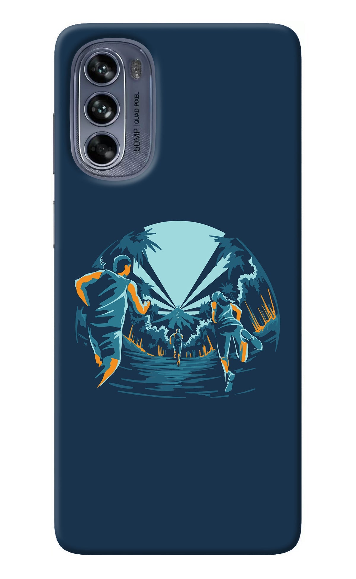 Team Run Moto G62 5G Back Cover