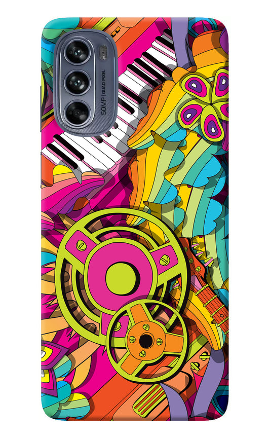 Music Doodle Moto G62 5G Back Cover