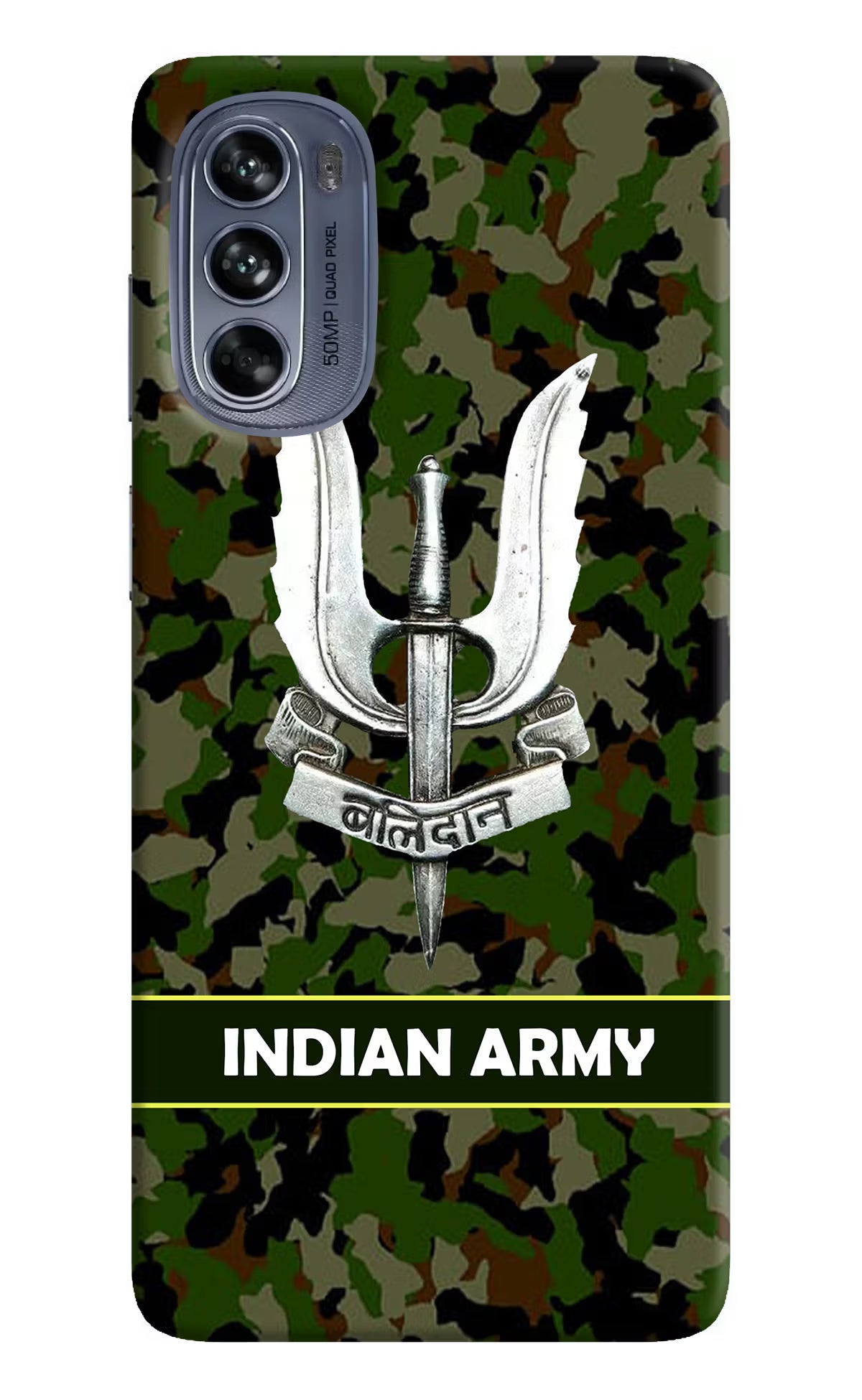 Balidan Indian Logo Moto G62 5G Hard Case Back Cover by Casekaro