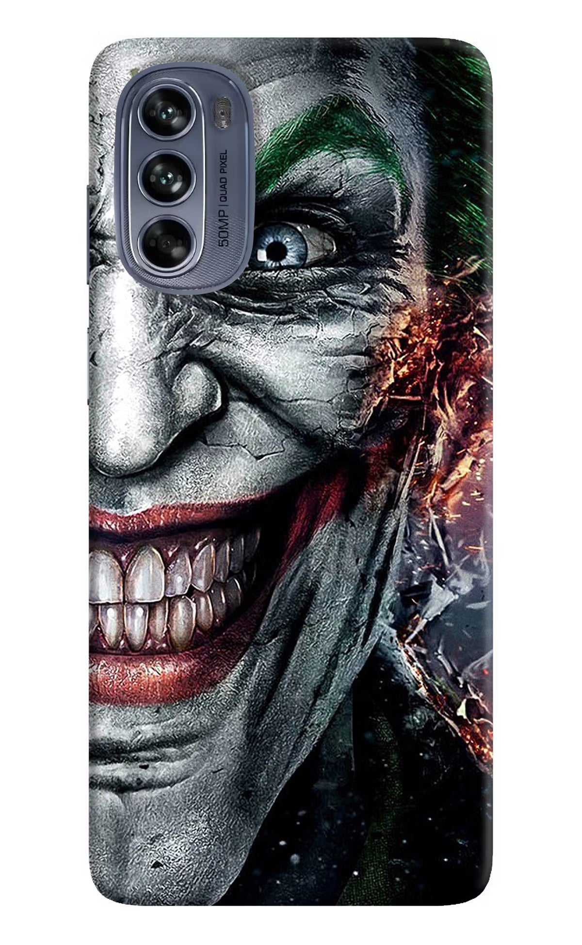 Joker Cam Moto G62 5G Hard Case Back Cover by Casekaro