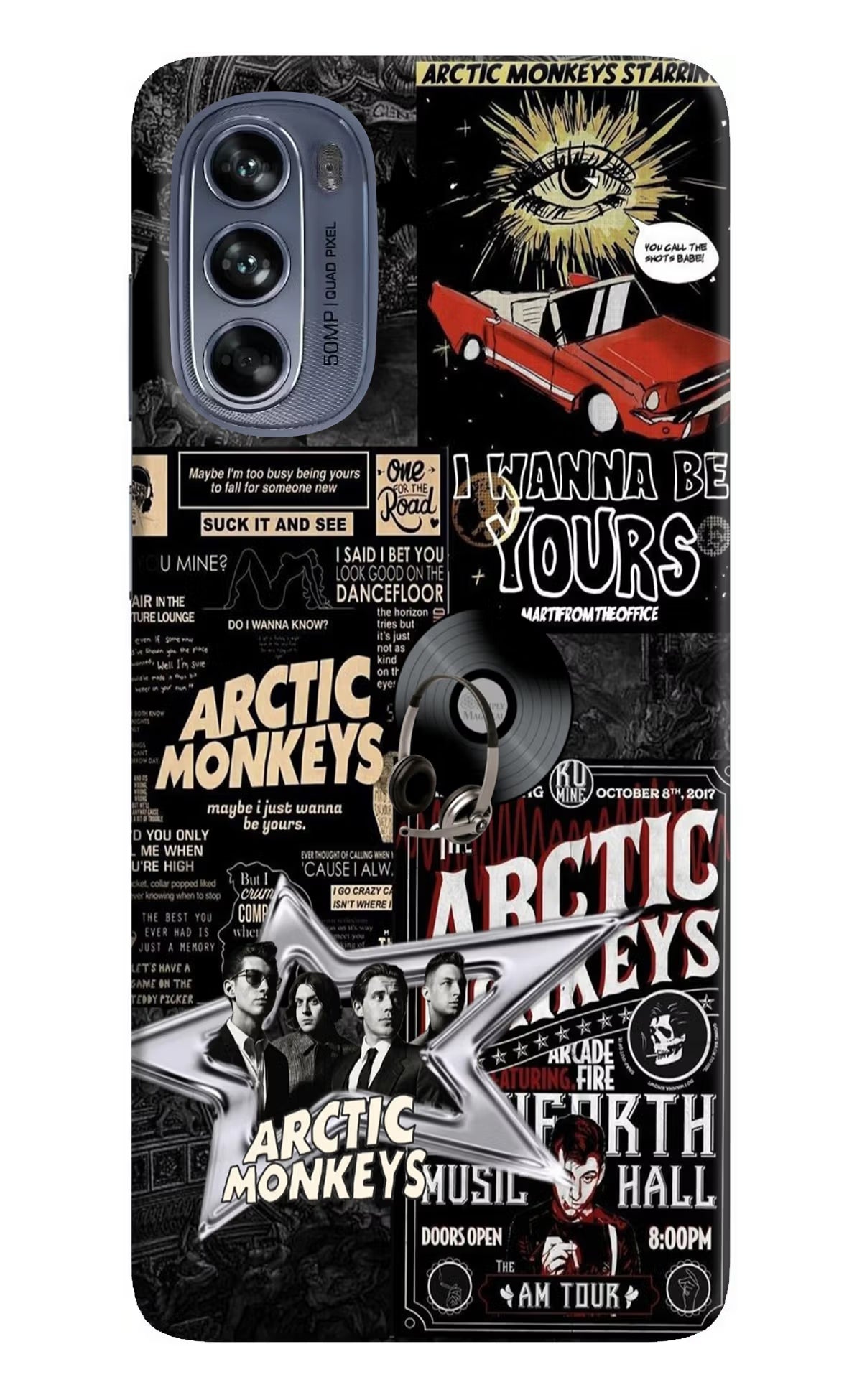 Arctic Monkeys Moto G62 5G Hard Case Back Cover by Casekaro