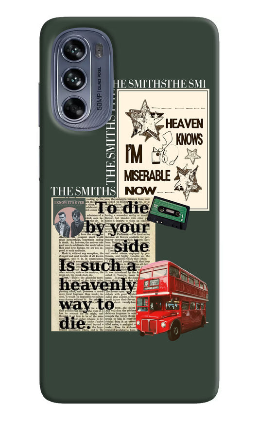 The Smiths Moto G62 5G Hard Case Back Cover by Casekaro