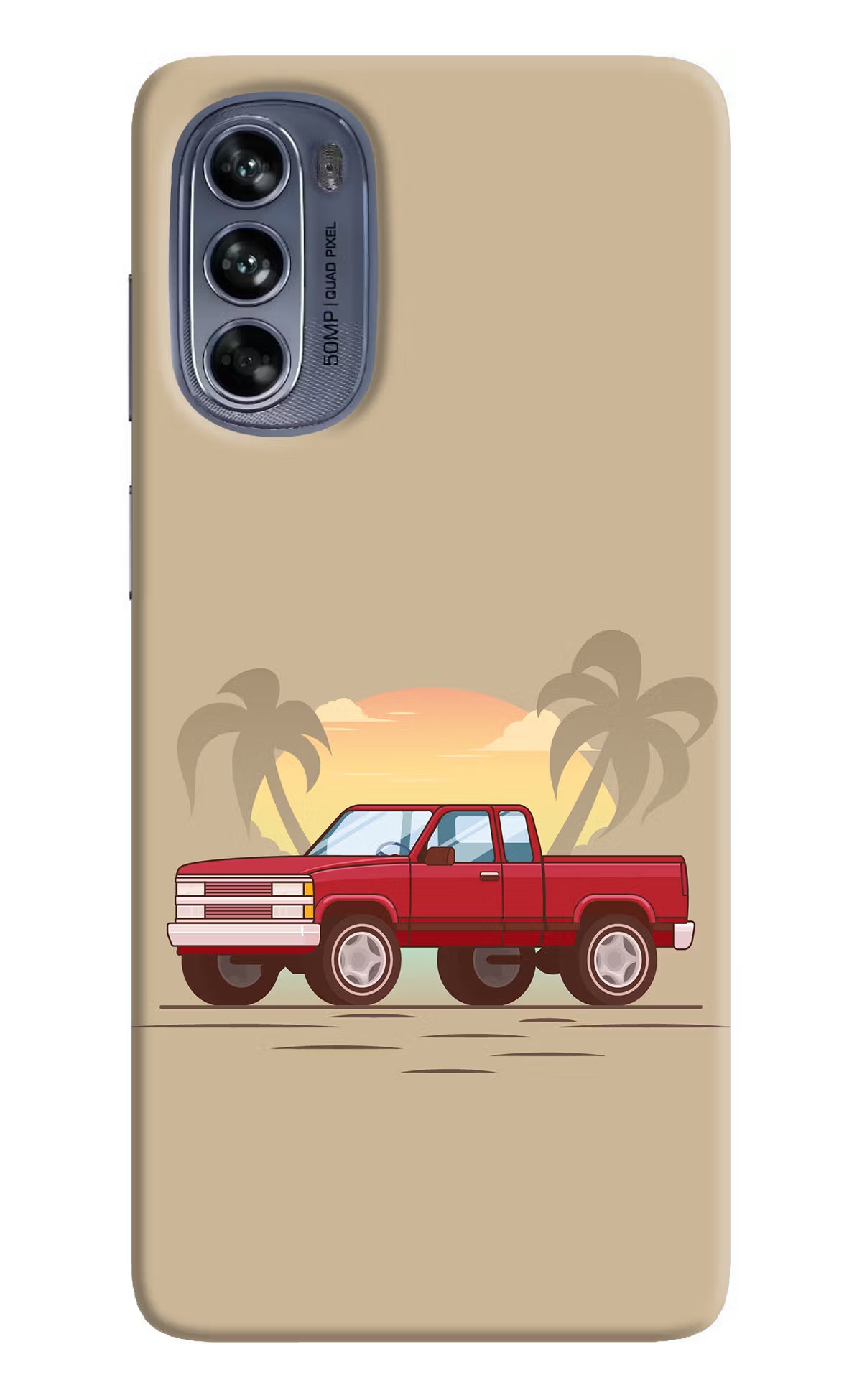 Desert Classic Drive Moto G62 5G Hard Case Back Cover by Casekaro