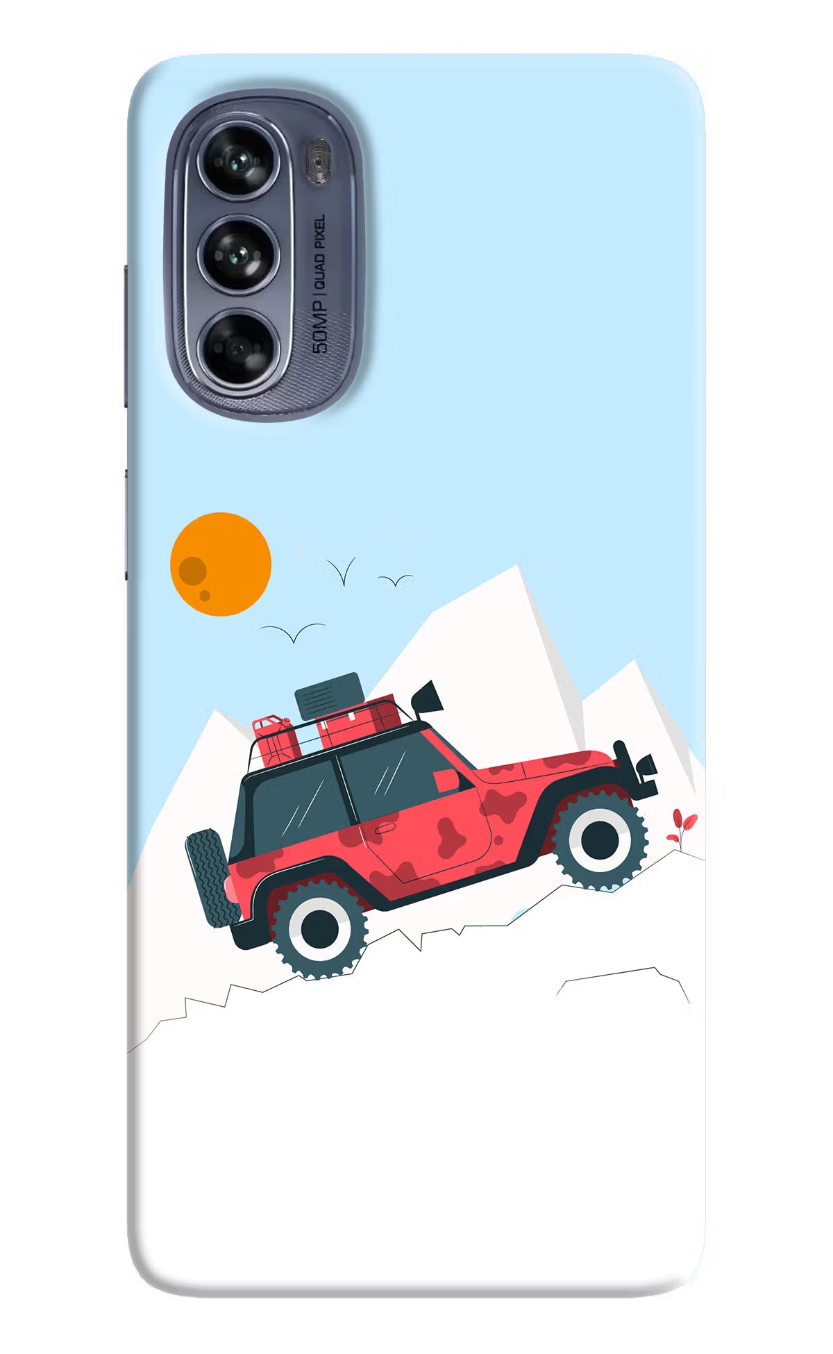 Mountain Trail Beast Moto G62 5G Hard Case Back Cover by Casekaro