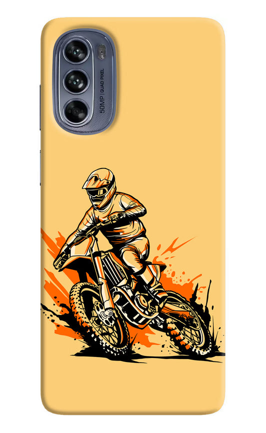 Off-Road Fury Moto G62 5G Hard Case Back Cover by Casekaro