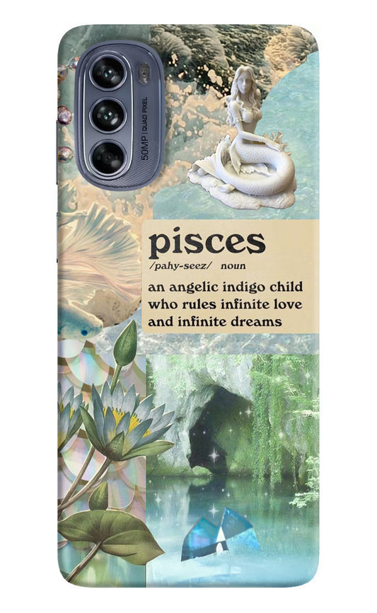Pisces Zodiac Moto G62 5G Hard Case Back Cover by Casekaro