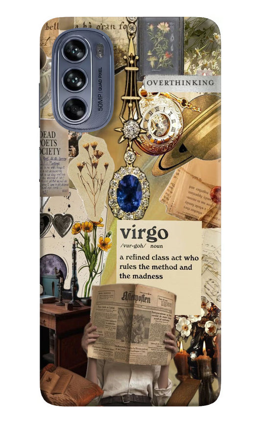 Virgo Zodiac Moto G62 5G Hard Case Back Cover by Casekaro