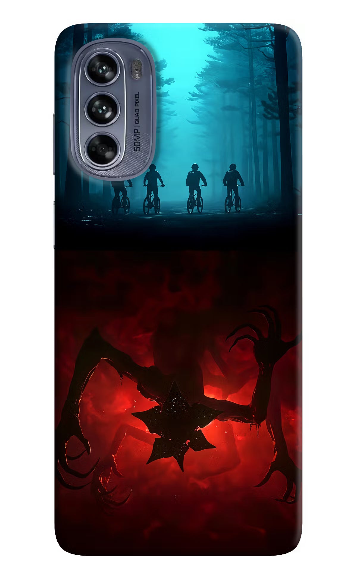 Ordinary Things Downside Up Moto G62 5G Hard Case Back Cover by Casekaro
