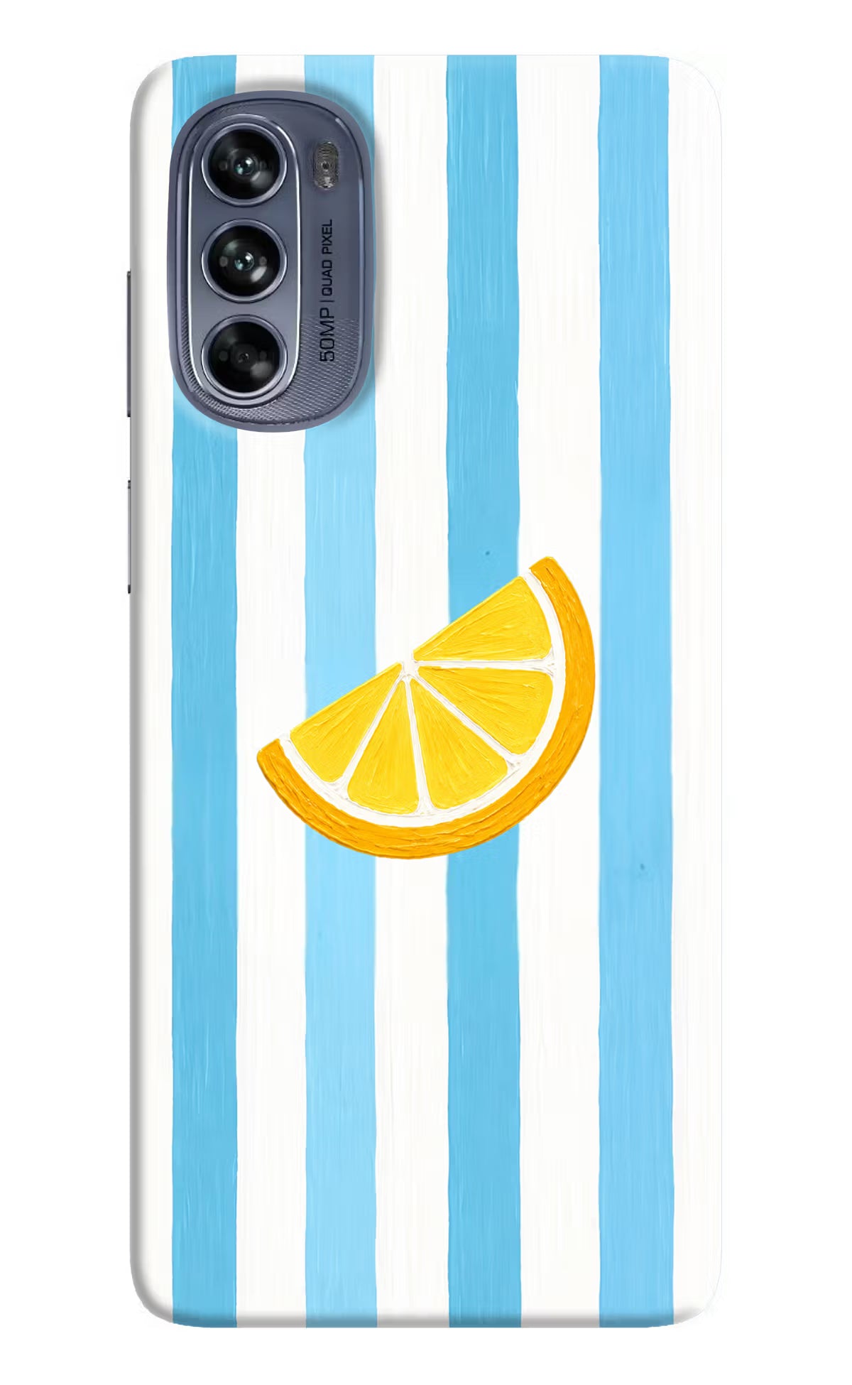 Summer Lemon Moto G62 5G Hard Case Back Cover by Casekaro