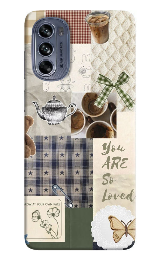 Cookie Moto G62 5G Hard Case Back Cover by Casekaro