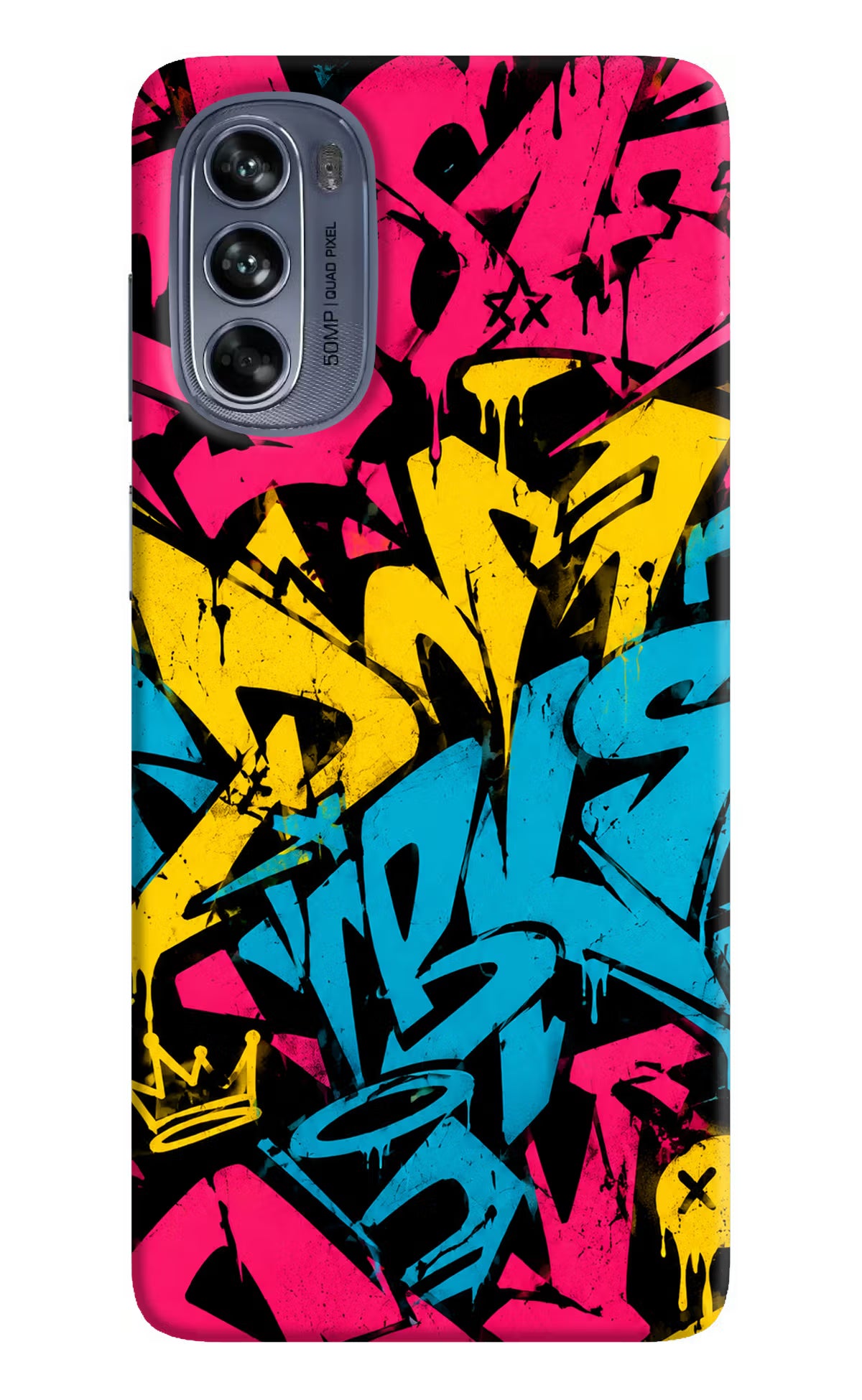 Graffiti Vibe Moto G62 5G Back Cover