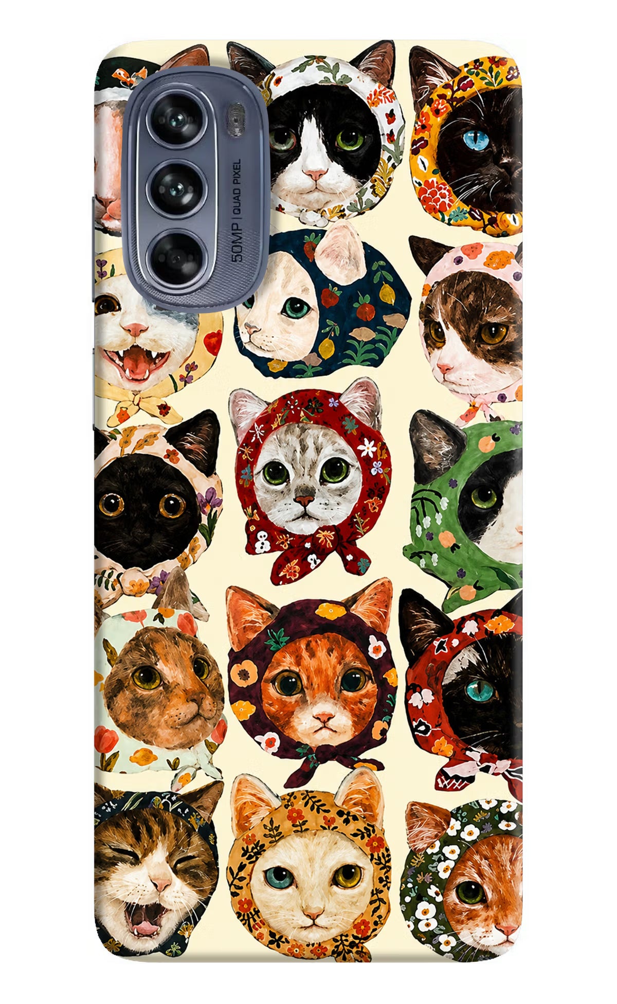 Cool Cat Moto G62 5G Back Cover