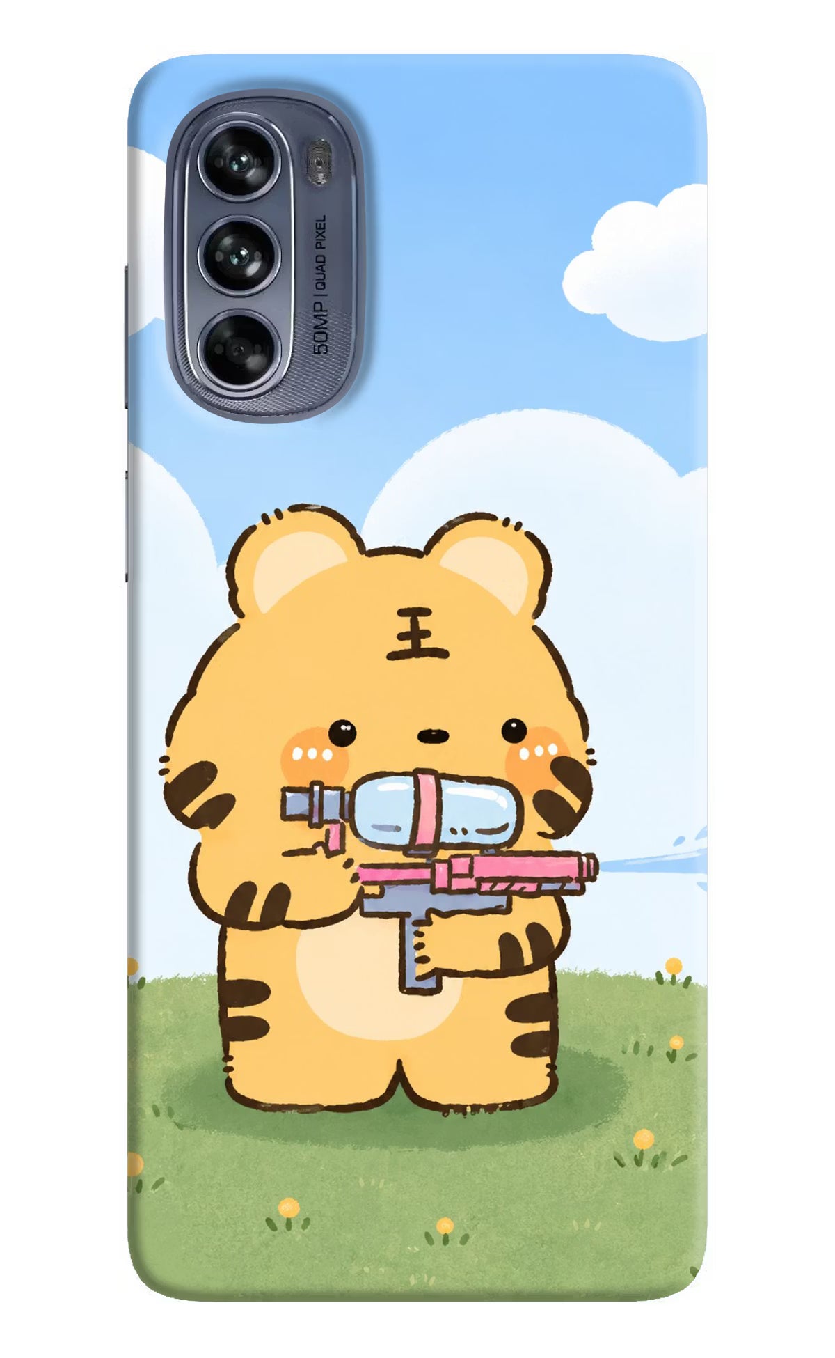 Tiger Treat Moto G62 5G Back Cover