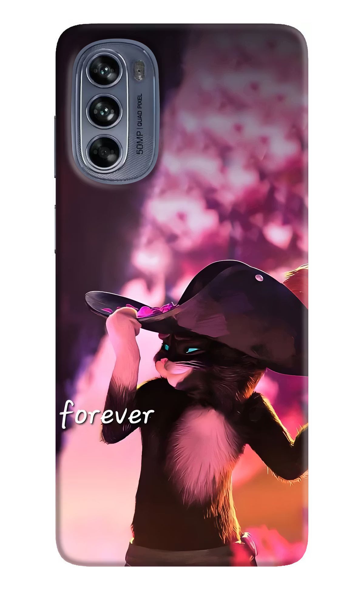 Forever Cat Moto G62 5G Back Cover