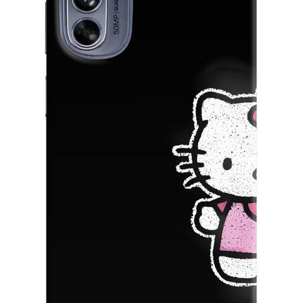 Kitty Charm Moto G62 5G Hard Case Back Cover by Casekaro