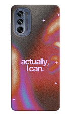 Pink Aura Moto G62 5G Back Cover