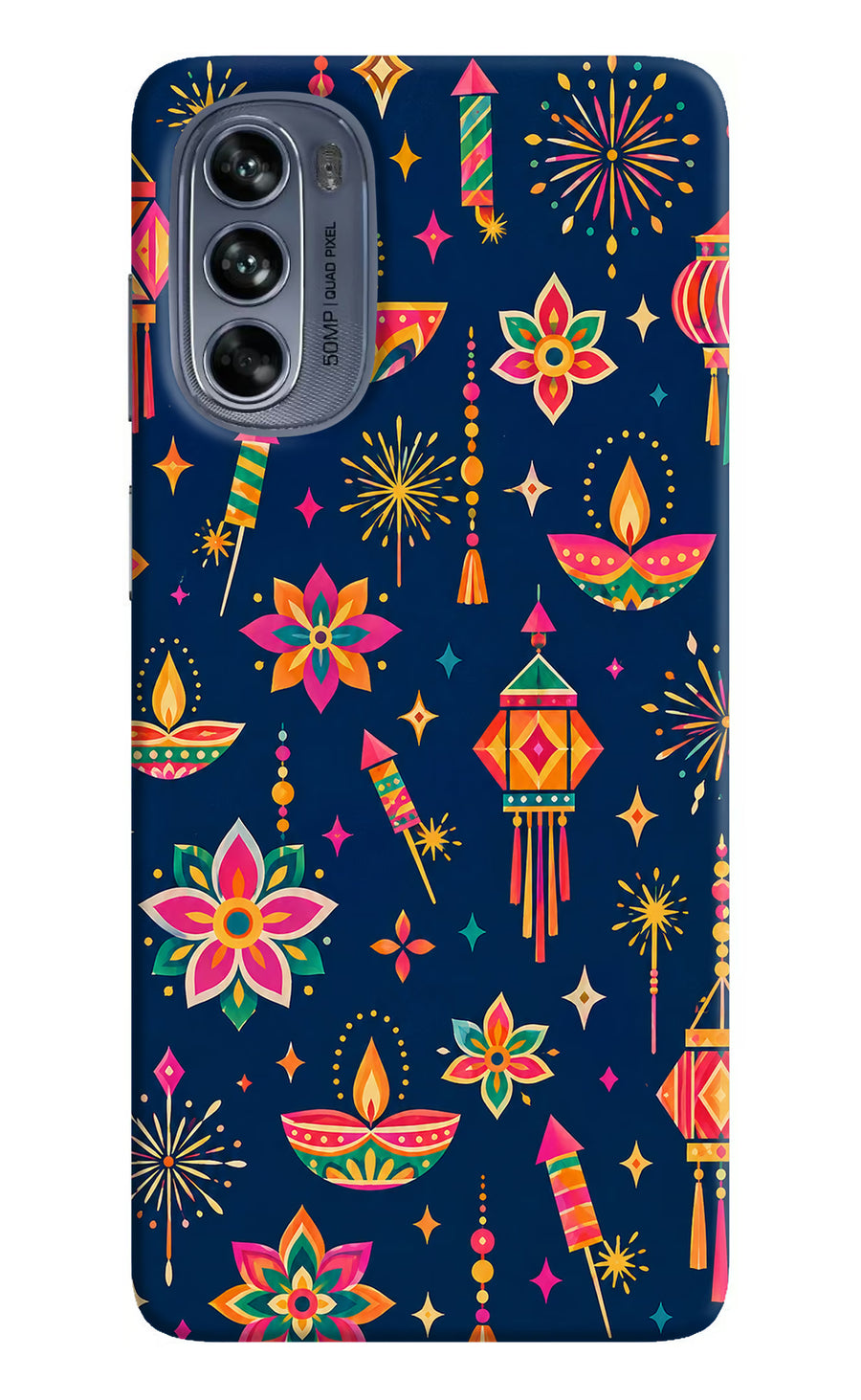 Festive Pop Moto G62 5G Back Cover, Hard case