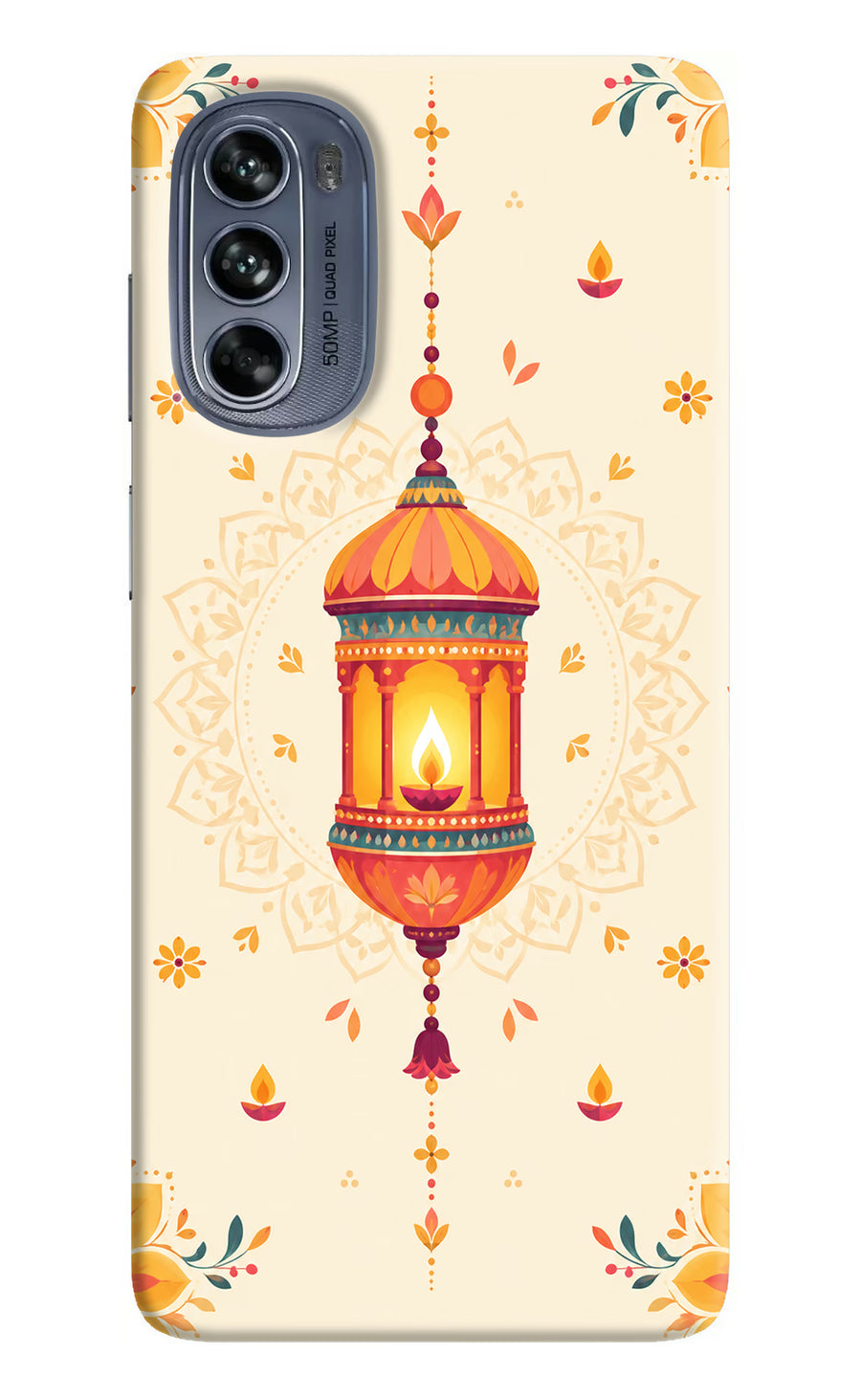 Golden Lantern Moto G62 5G Back Cover, Hard case