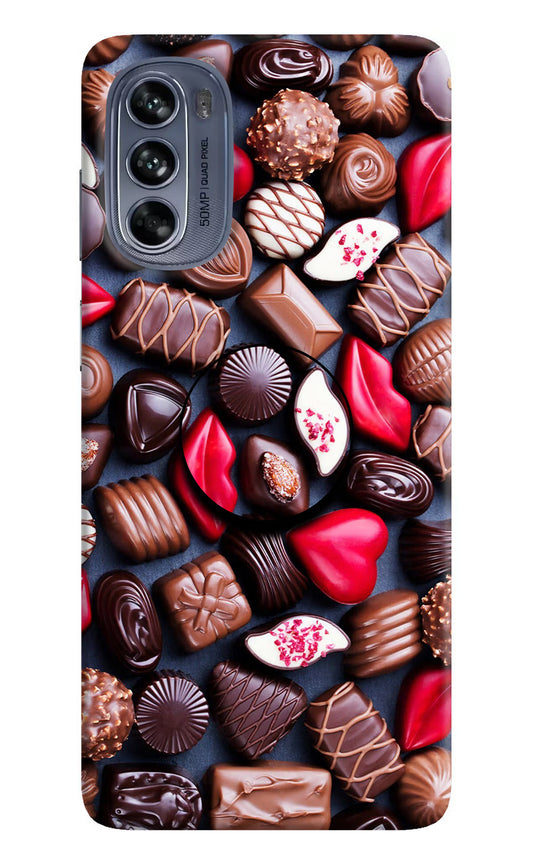 Chocolates Moto G62 5G Pop Case by Casekaro