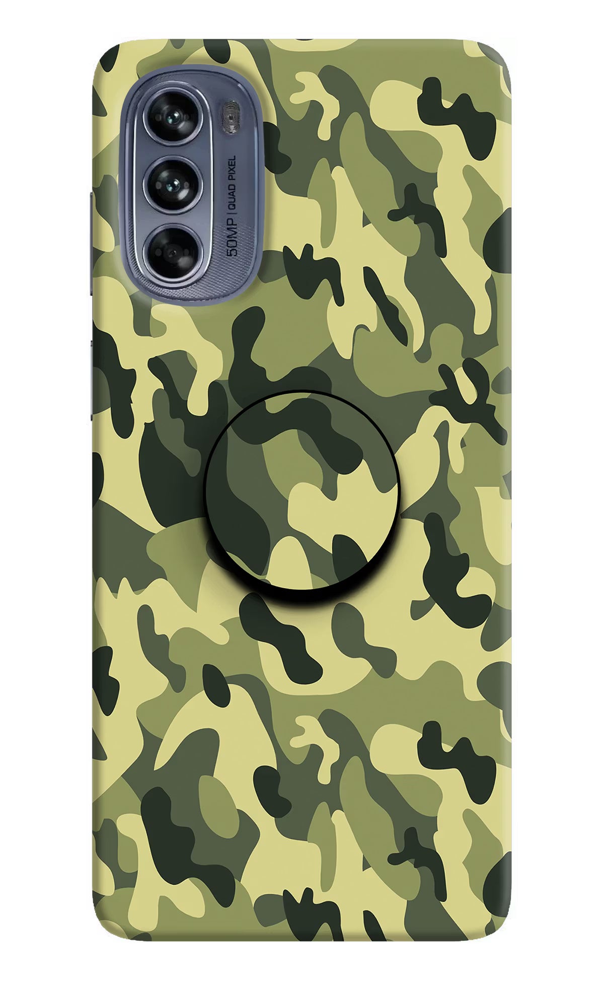 Camouflage Moto G62 5G Pop Case by Casekaro