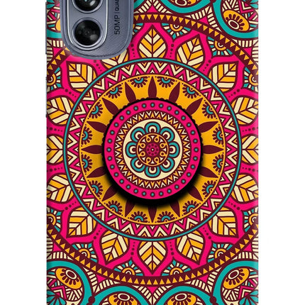 Mandala Moto G62 5G Pop Case by Casekaro