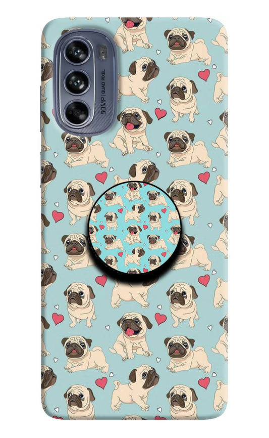 Pug Dog Moto G62 5G Pop Case by Casekaro