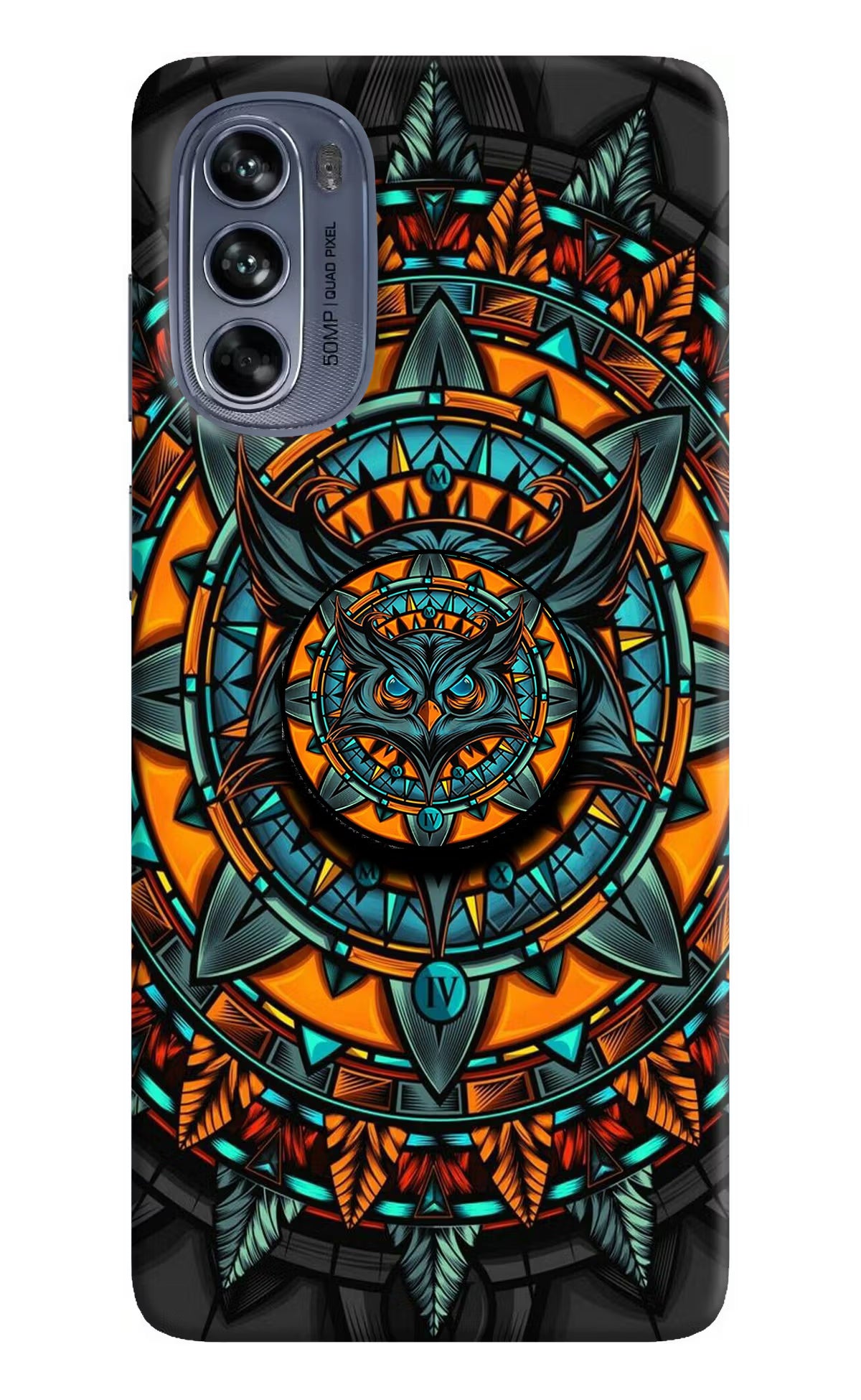 Angry Owl Moto G62 5G Pop Case by Casekaro
