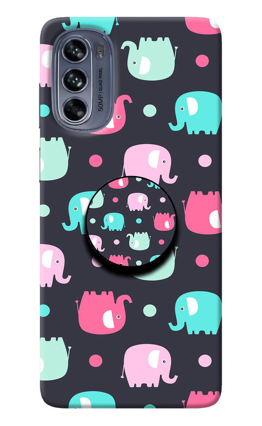 Baby Elephants Moto G62 5G Pop Case