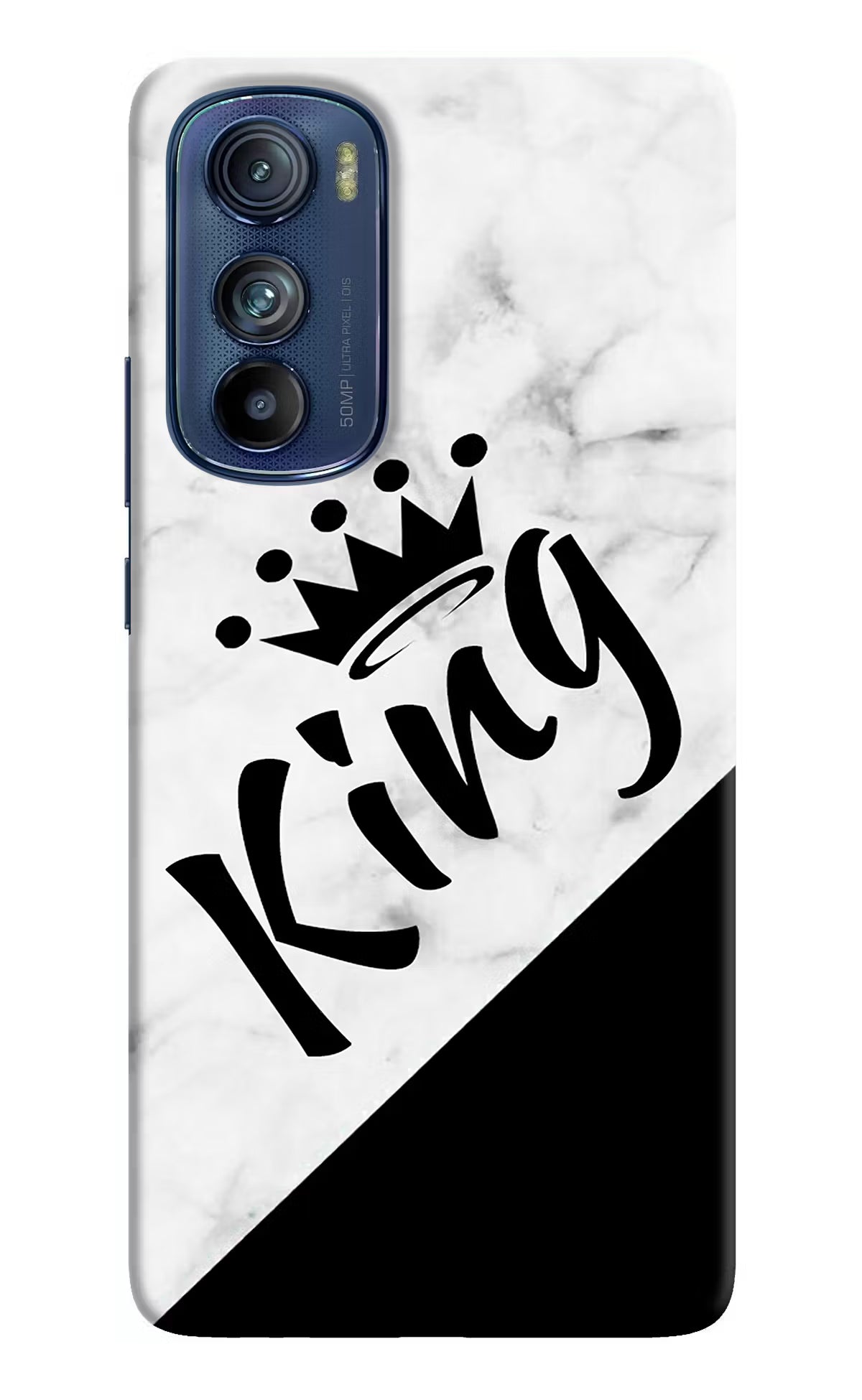 King Moto Edge 30 Hard Case Back Cover by Casekaro