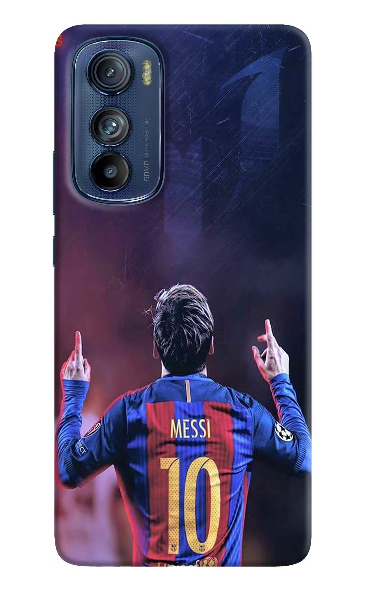 Messi Moto Edge 30 Hard Case Back Cover by Casekaro