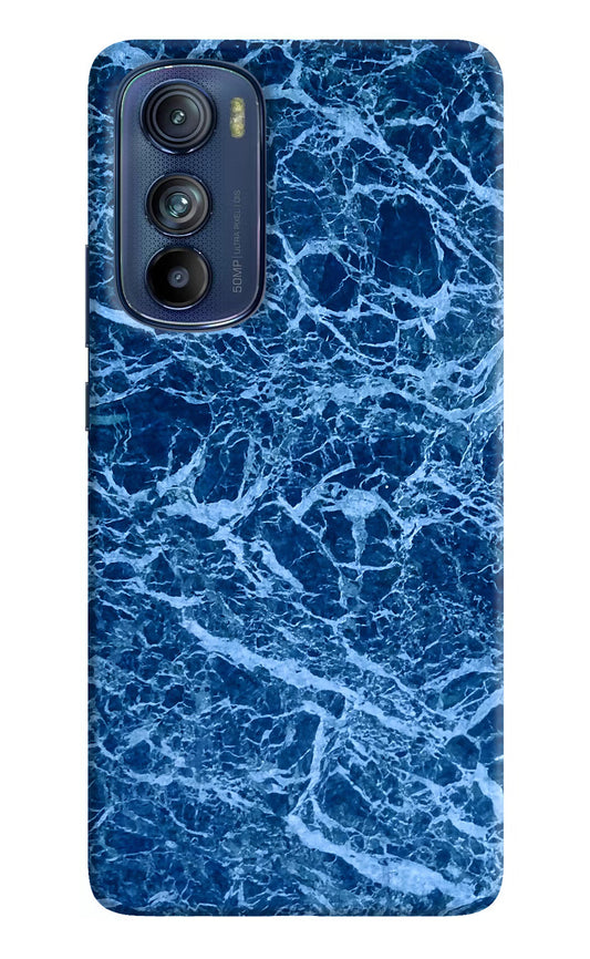 Blue Marble Moto Edge 30 Hard Case Back Cover by Casekaro