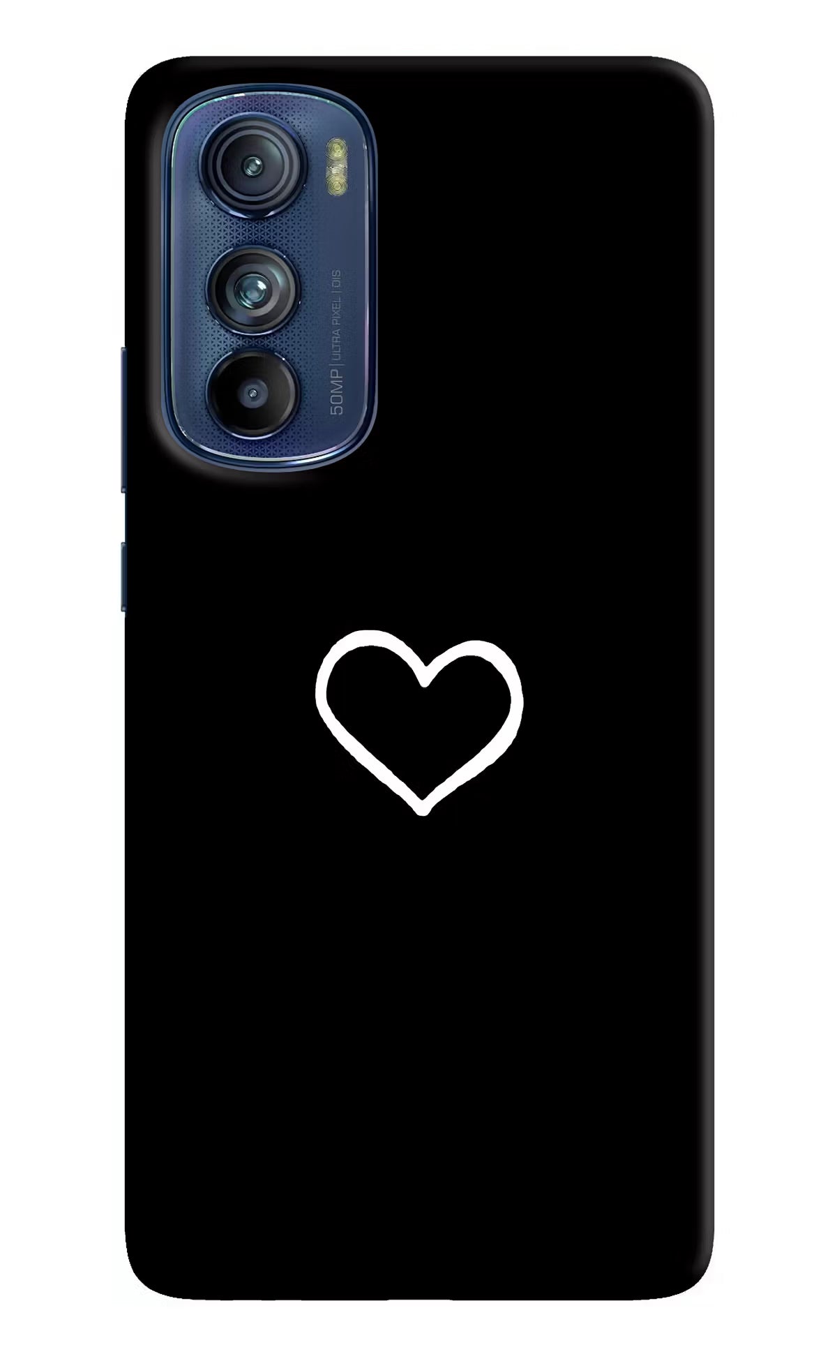 Heart Moto Edge 30 Hard Case Back Cover by Casekaro