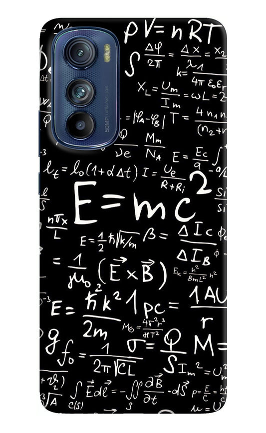 Physics Formula Moto Edge 30 Back Cover