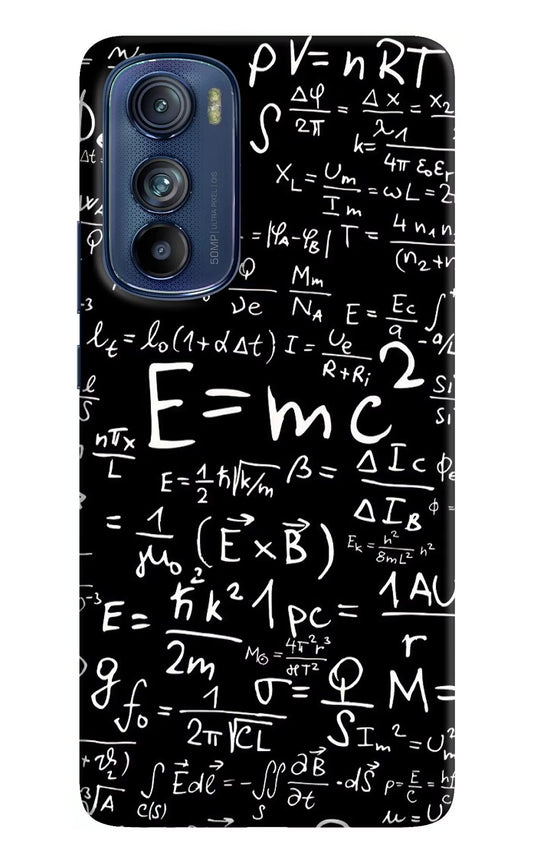 Physics Formula Moto Edge 30 Hard Case Back Cover by Casekaro