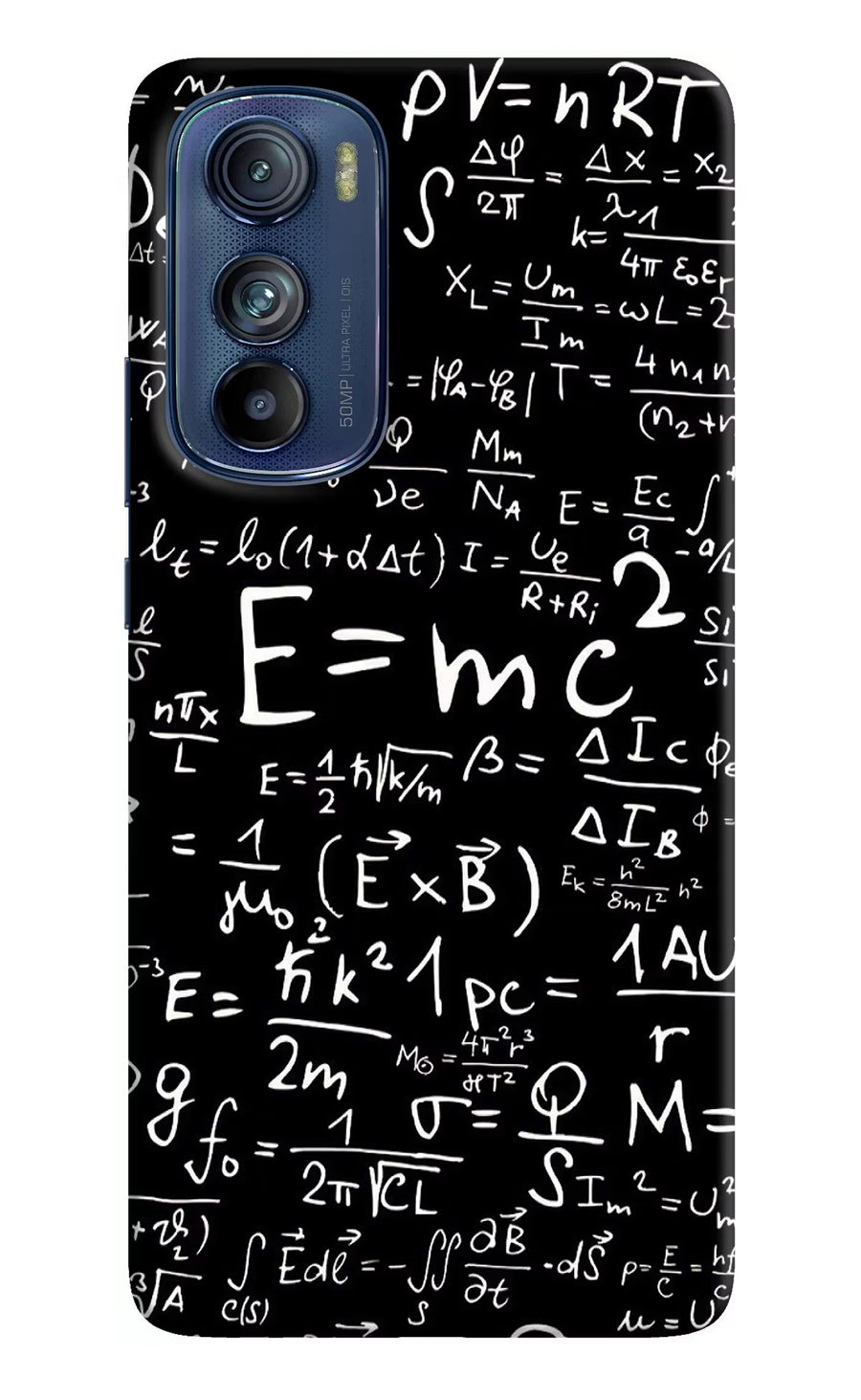 Physics Formula Moto Edge 30 Back Cover, Hard case