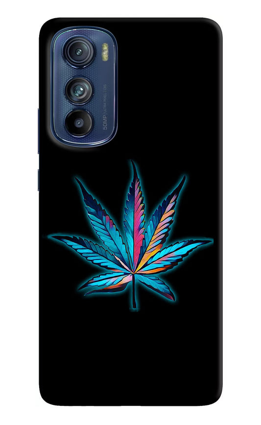 Weed Moto Edge 30 Hard Case Back Cover by Casekaro