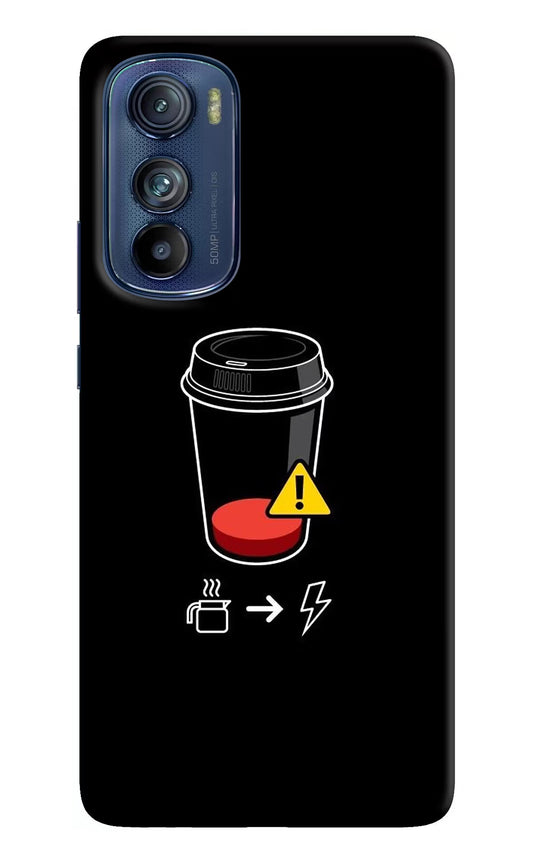 Coffee Moto Edge 30 Hard Case Back Cover by Casekaro
