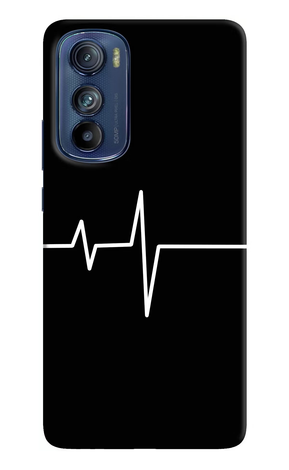 Heart Beats Moto Edge 30 Hard Case Back Cover by Casekaro