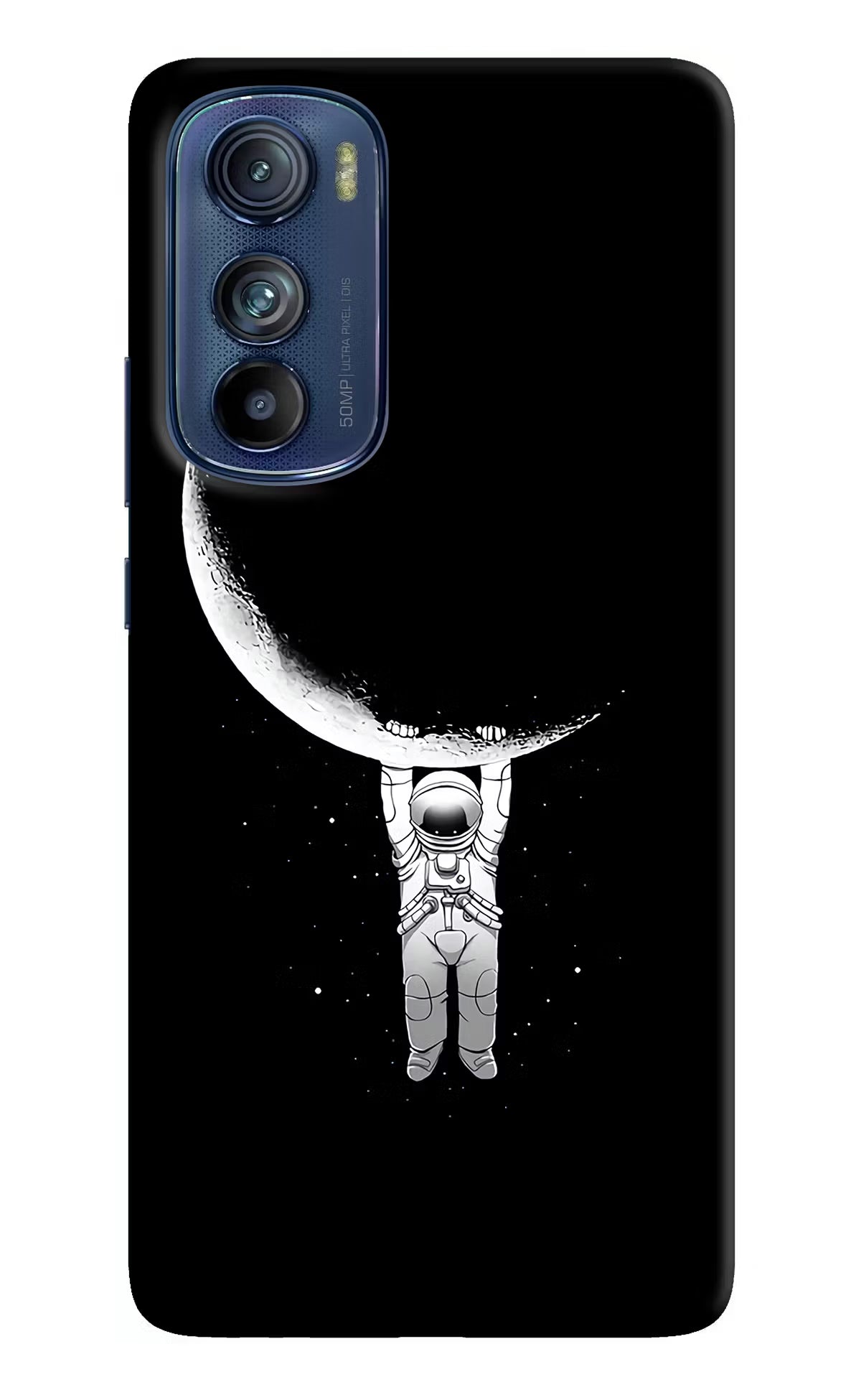 Moon Space Moto Edge 30 Hard Case Back Cover by Casekaro